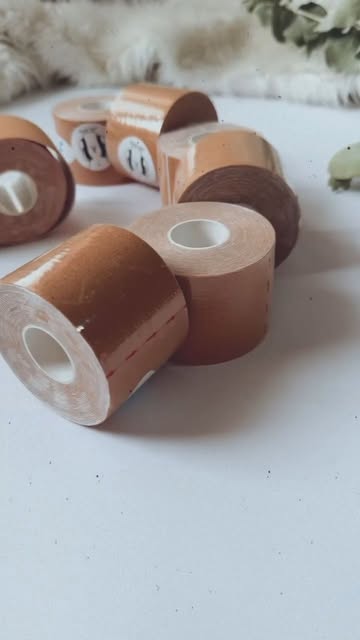 رول چسب سینه وارداتی رنگ کرم